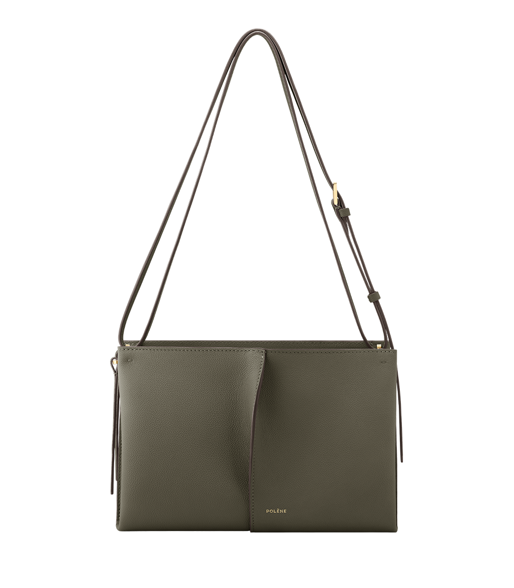 Boky Textured Smoky Green – front