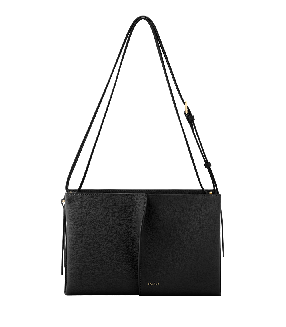 Boky Textured Black – front
