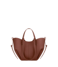 Cyme Mini Textured Cognac – front