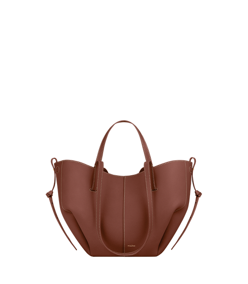 Cyme Mini Textured Cognac – front