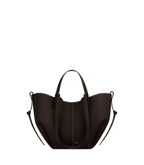 Cyme Mini Textured Ebony – front