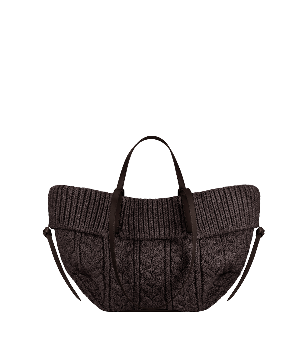 Cyme Mini Merino Ebony – front