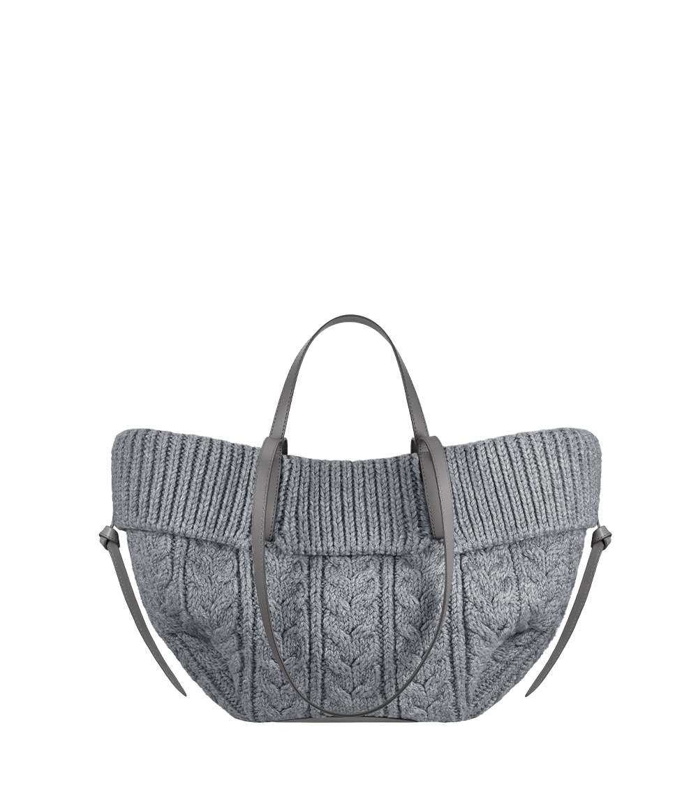 Cyme Mini Merino Stone – front