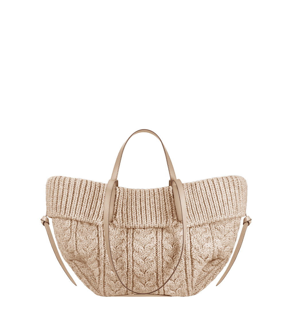 Cyme Mini Merino Ecru – front