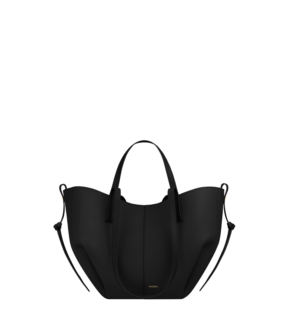 Cyme Mini Textured Black – front