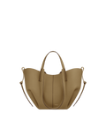 Cyme Mini Textured Smoky Olive – front