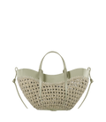 Cyme Mini Raffia Laurel – front