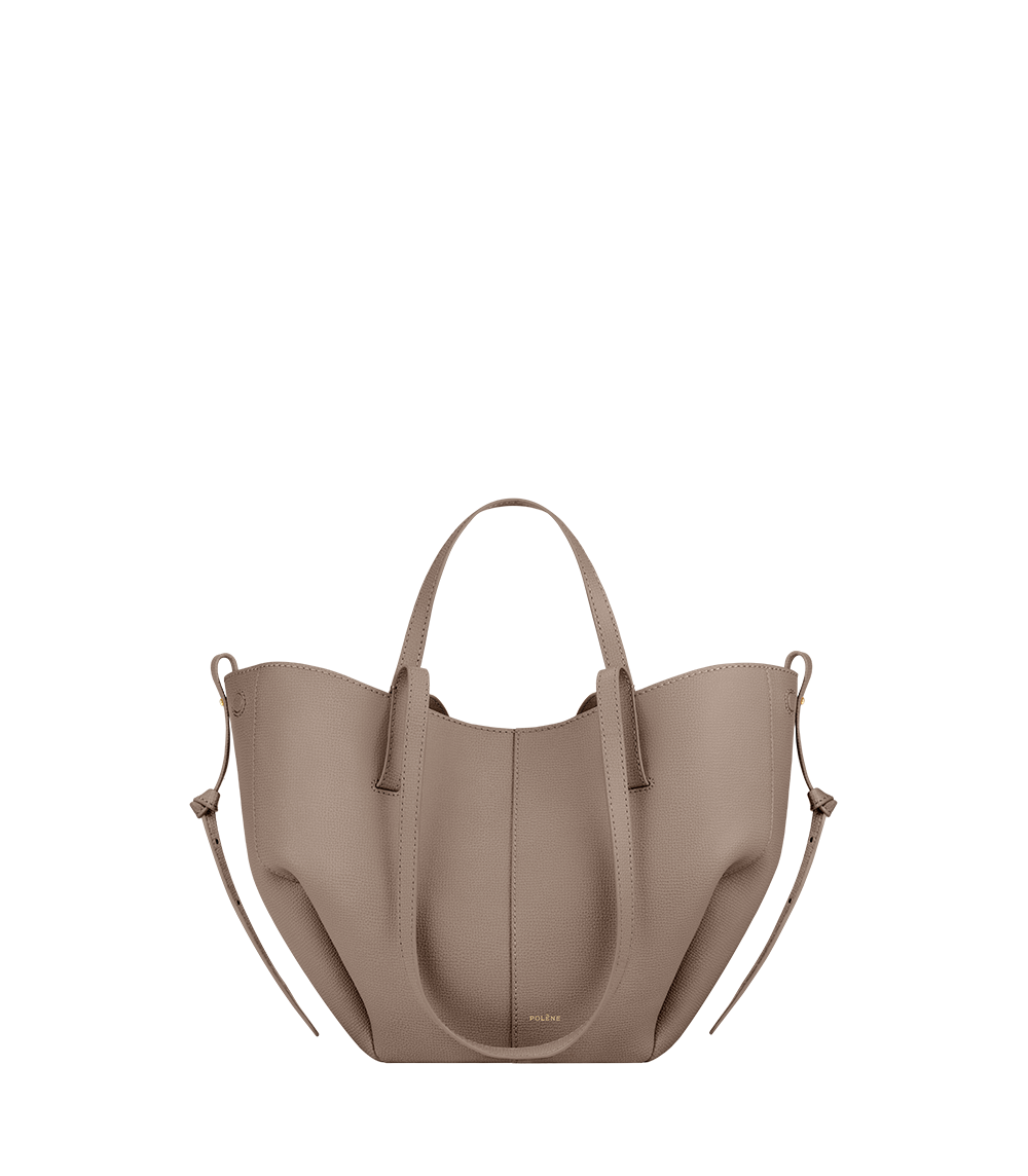 Cyme Mini Textured Taupe – front