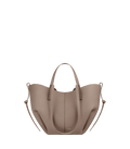 Cyme Mini Textured Taupe – front