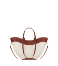 Cyme Mini Cognac Canvas – front