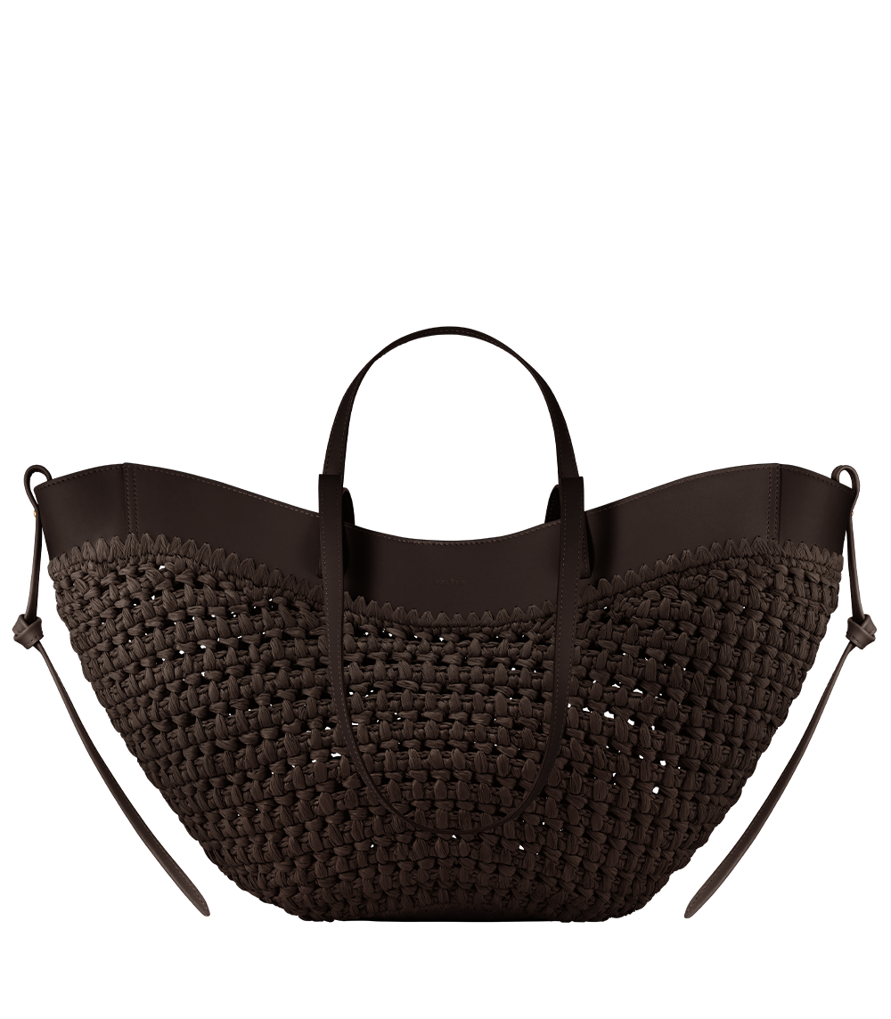 Cyme Raffia Ebony – front