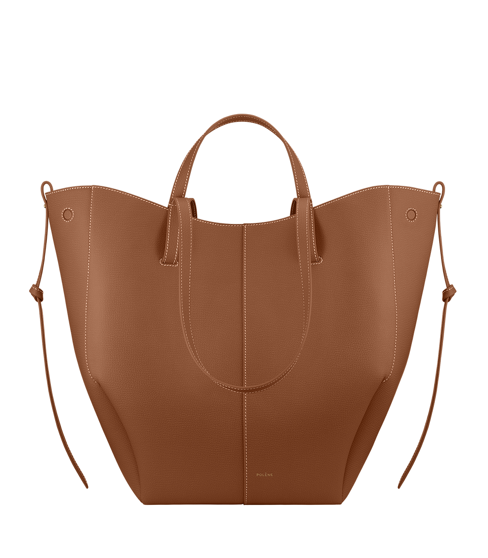 Cyme Tote Textured Camel – front