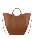 Cyme Tote Textured Camel – front
