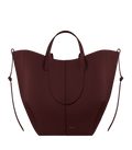 Cyme Tote Textured Black Cherry – front