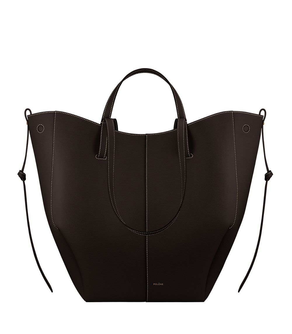 Cyme Tote Textured Ebony – front