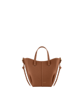 Cyme Tote Nano Textured Camel – front