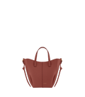 Cyme Tote Nano Textured Terracotta – front