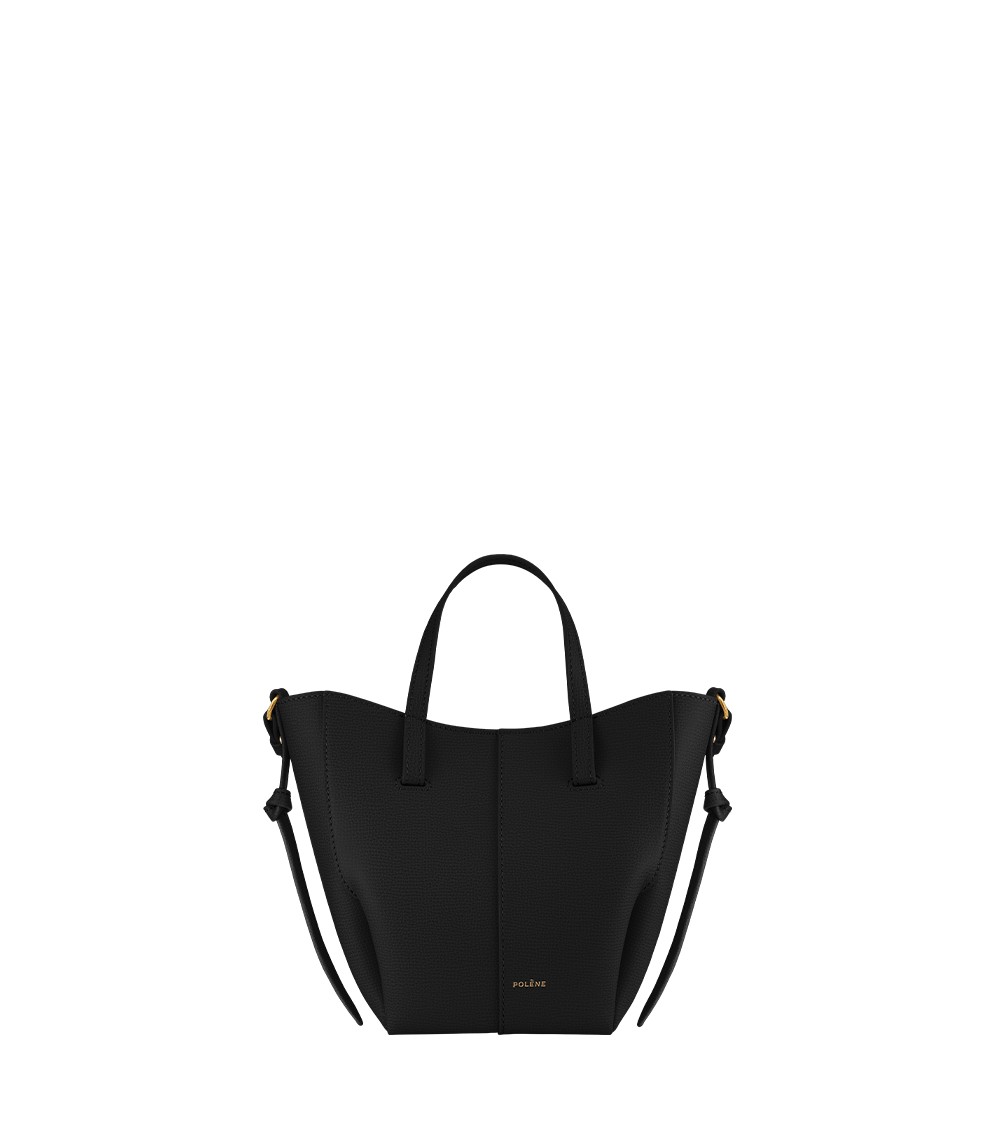Cyme Tote Nano Textured Black – front