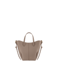 Cyme Tote Nano Textured Taupe – front