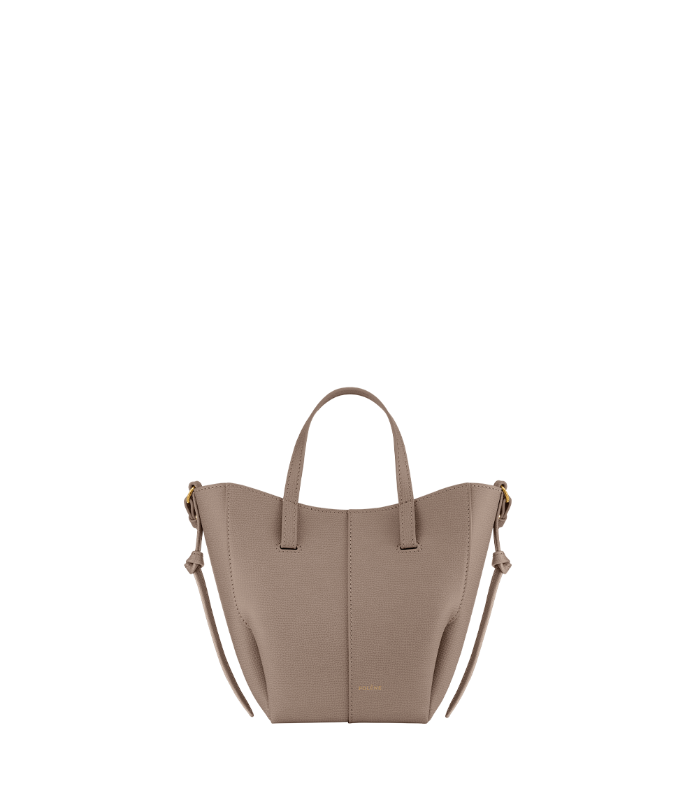 Cyme Tote Nano Textured Taupe – front
