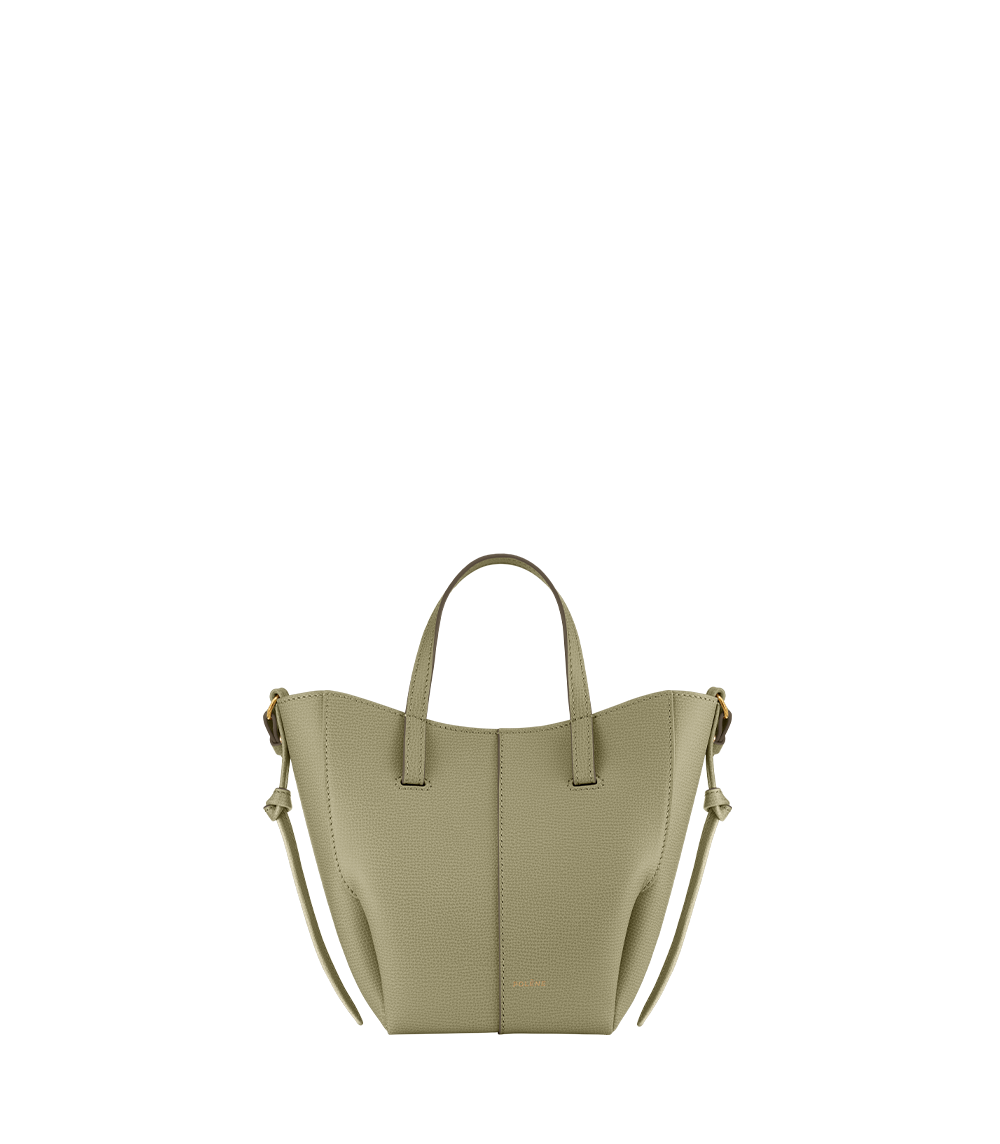 Cyme Tote Nano Textured Linden – front