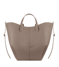 Cyme Tote Textured Taupe – front