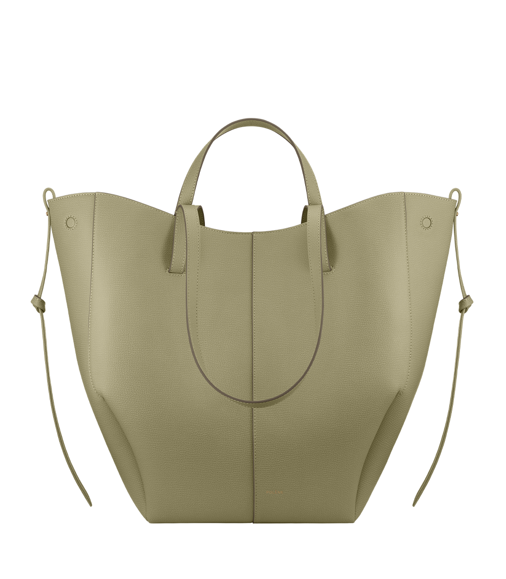 Cyme Tote Textured Linden – front