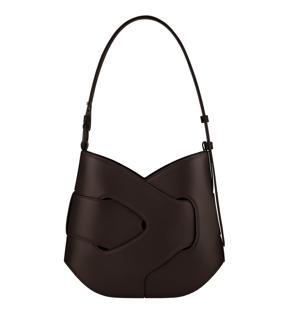 Nodde Hobo Smooth Ebony – front