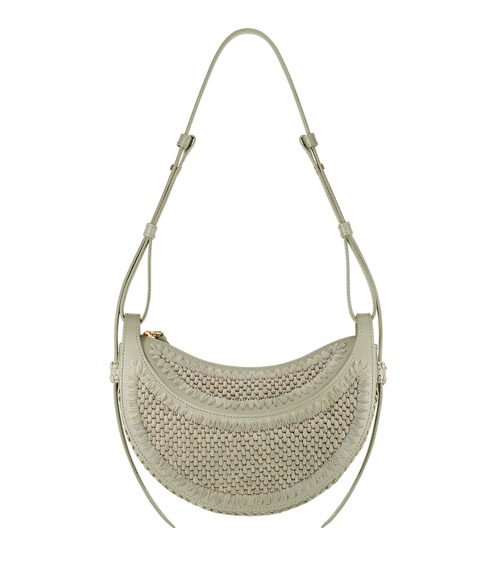 Numéro Dix Raffia Laurel – front