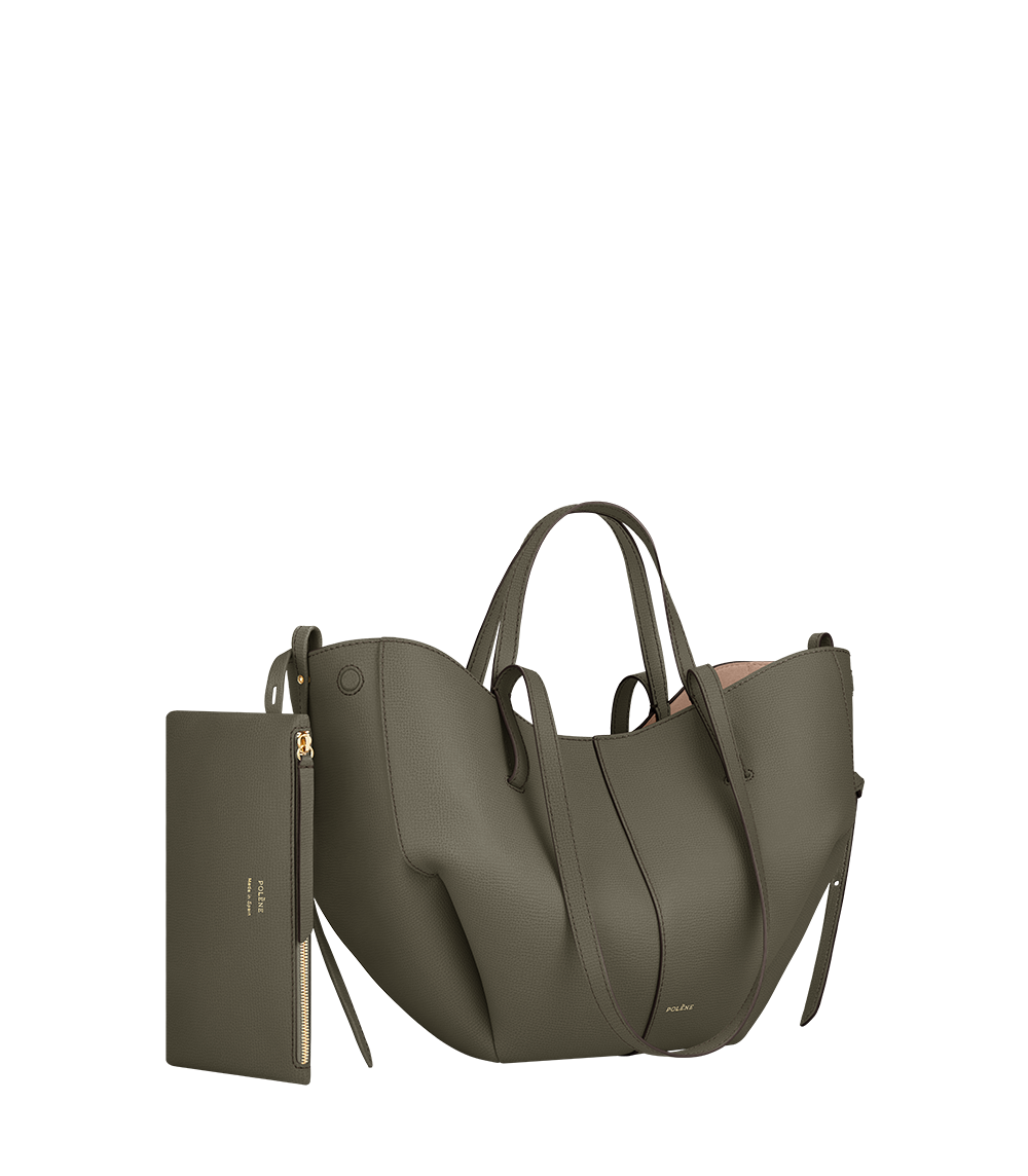 Cyme Mini Textured Smoky Green – side