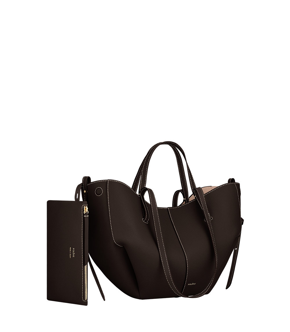 Cyme Mini Textured Ebony – side