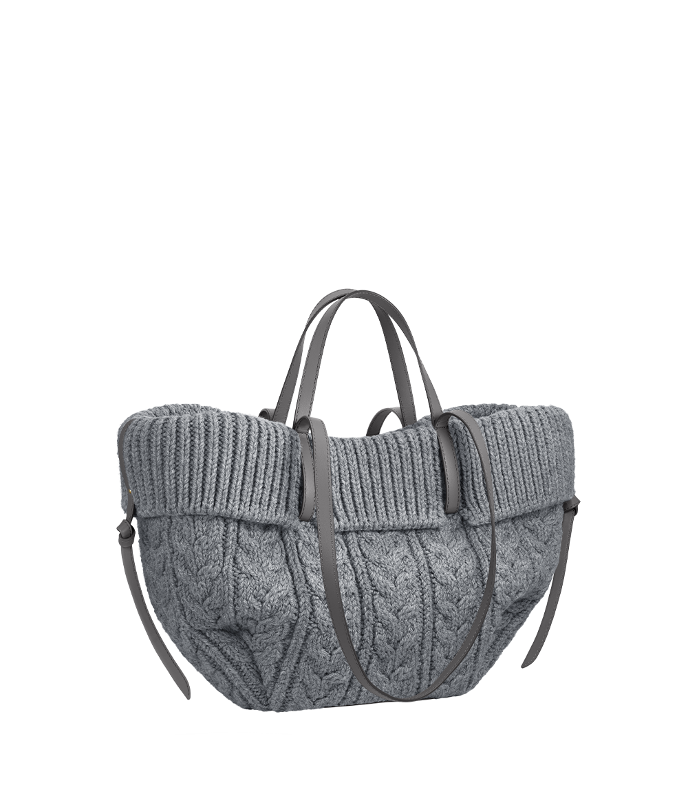 Cyme Mini Merino Stone – side