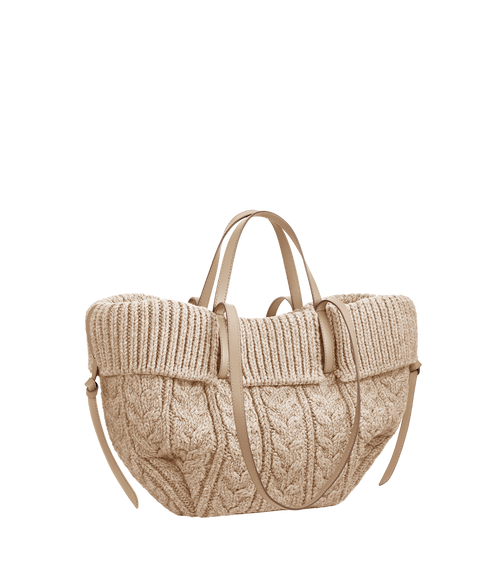 Cyme Mini Merino Ecru – side