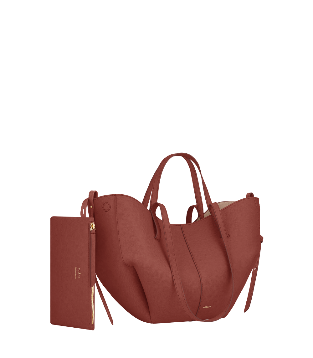 Cyme Mini Textured Terracotta – side
