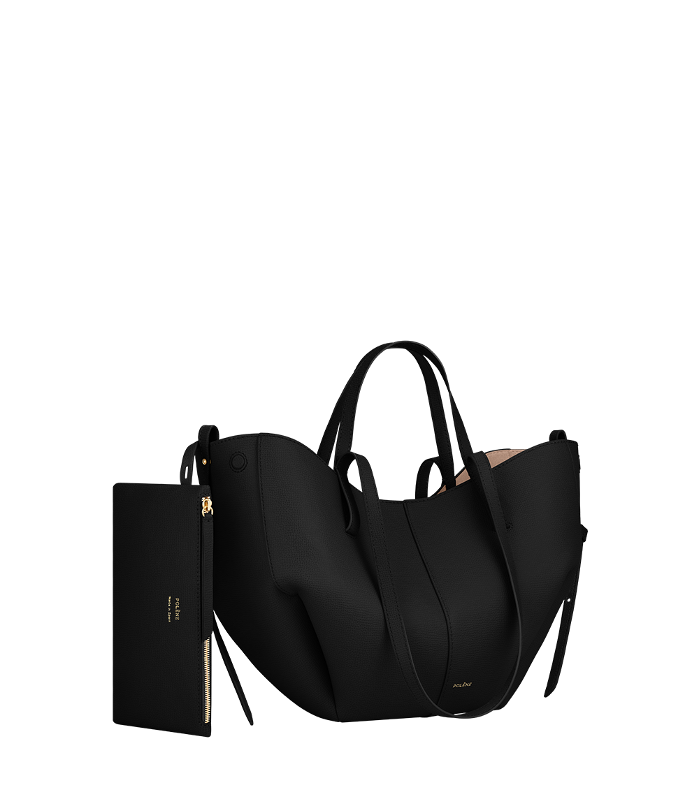 Cyme Mini Textured Black – side