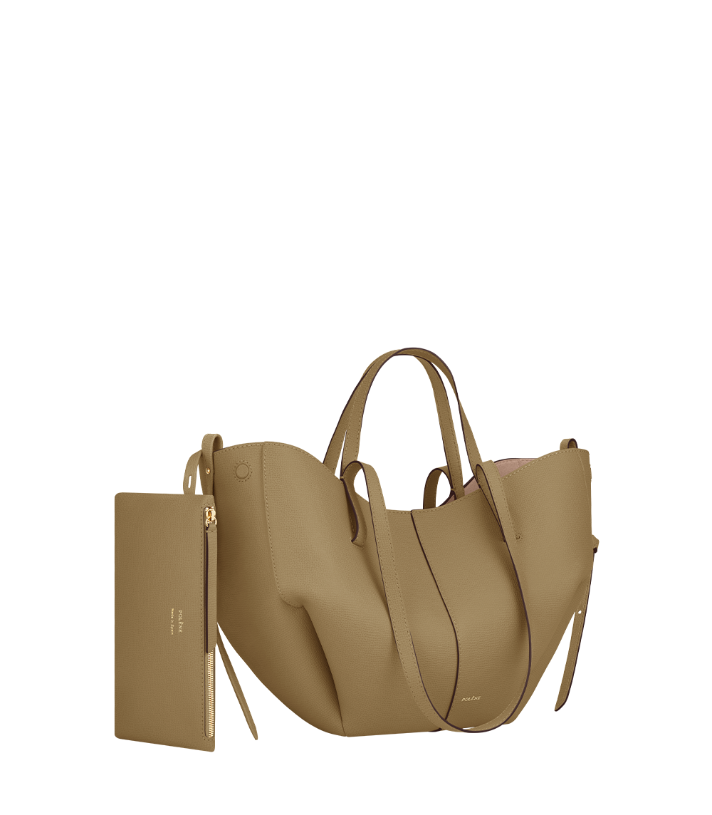 Cyme Mini Textured Smoky Olive – side