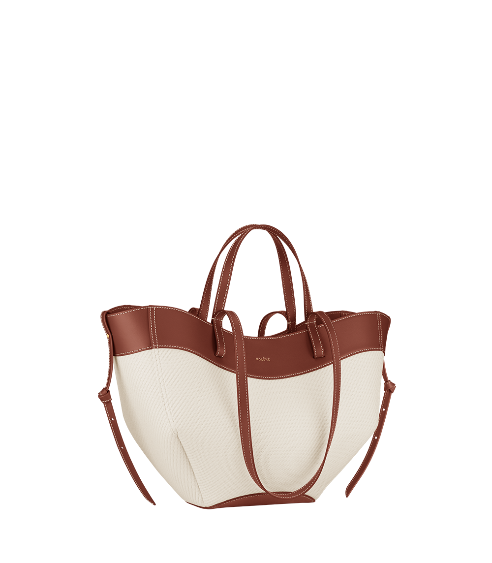 Cyme Mini Cognac Canvas – side