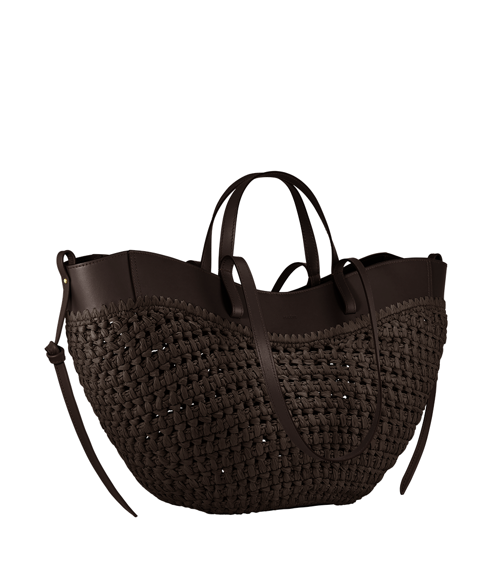 Cyme Raffia Ebony – side