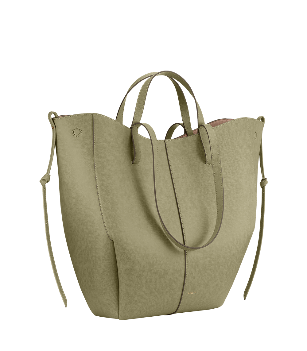 Cyme Tote Textured Linden – side