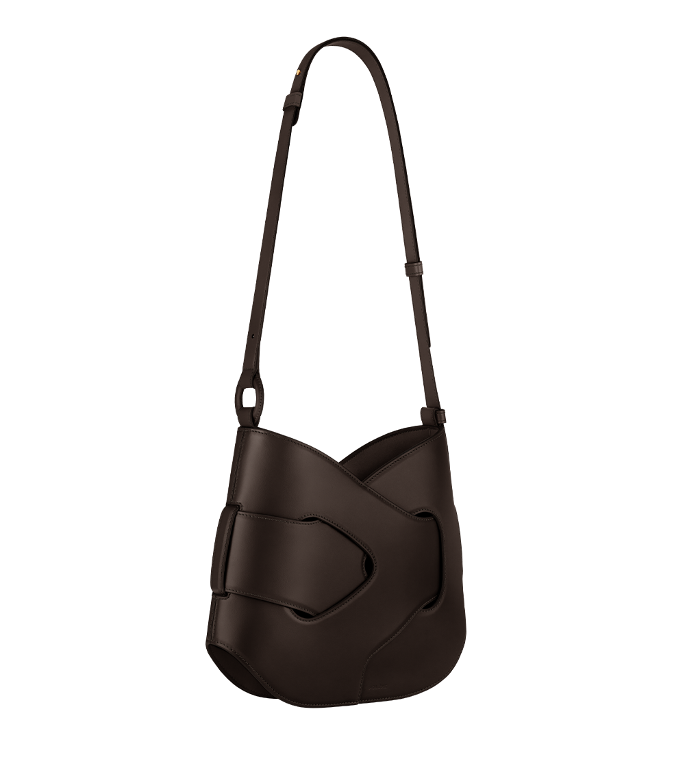 Nodde Hobo Smooth Ebony – side