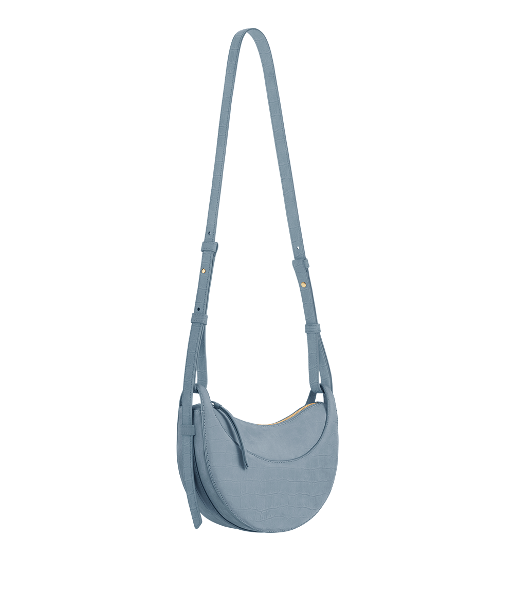 Numéro Dix Crocodile Nubuck Polar – side