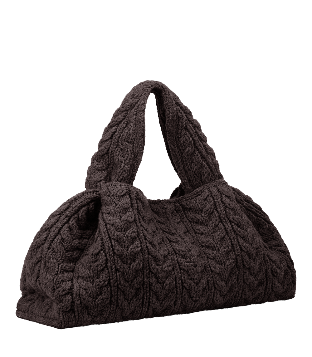Numéro Neuf Large Merino Ebony – side