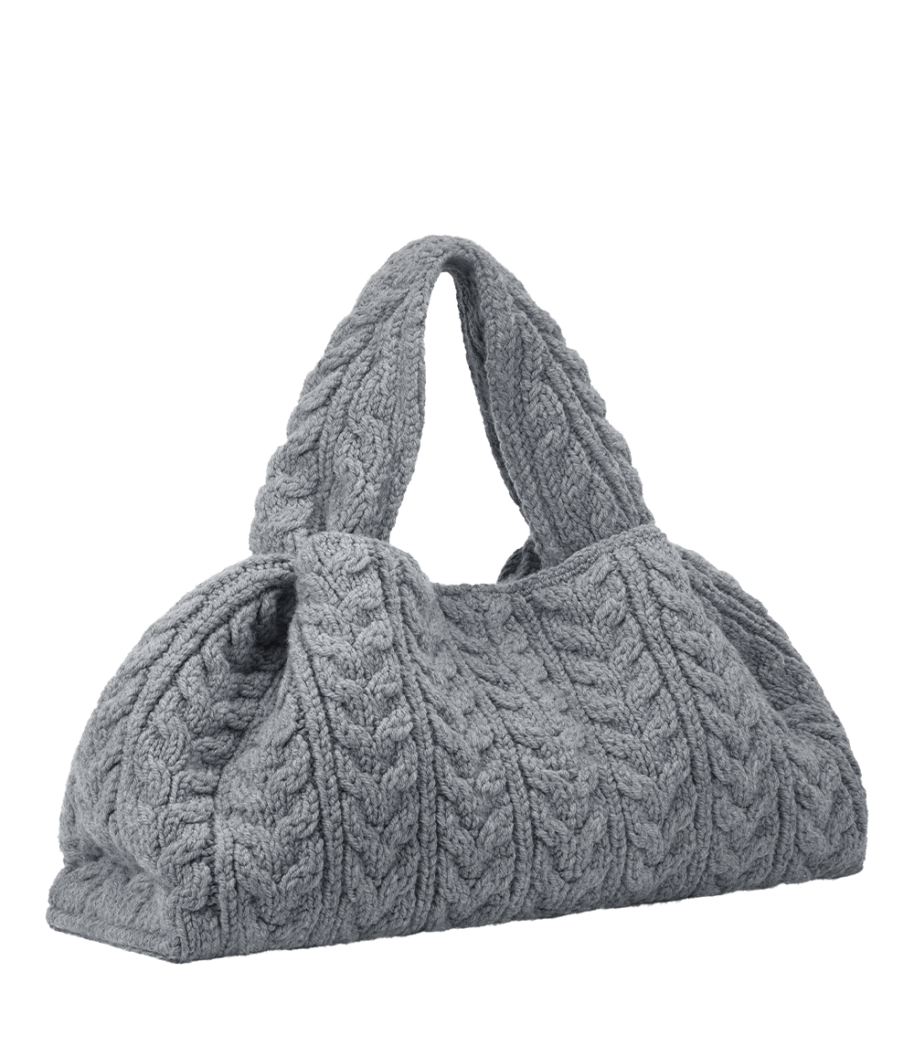 Numéro Neuf Large Merino Stone – side