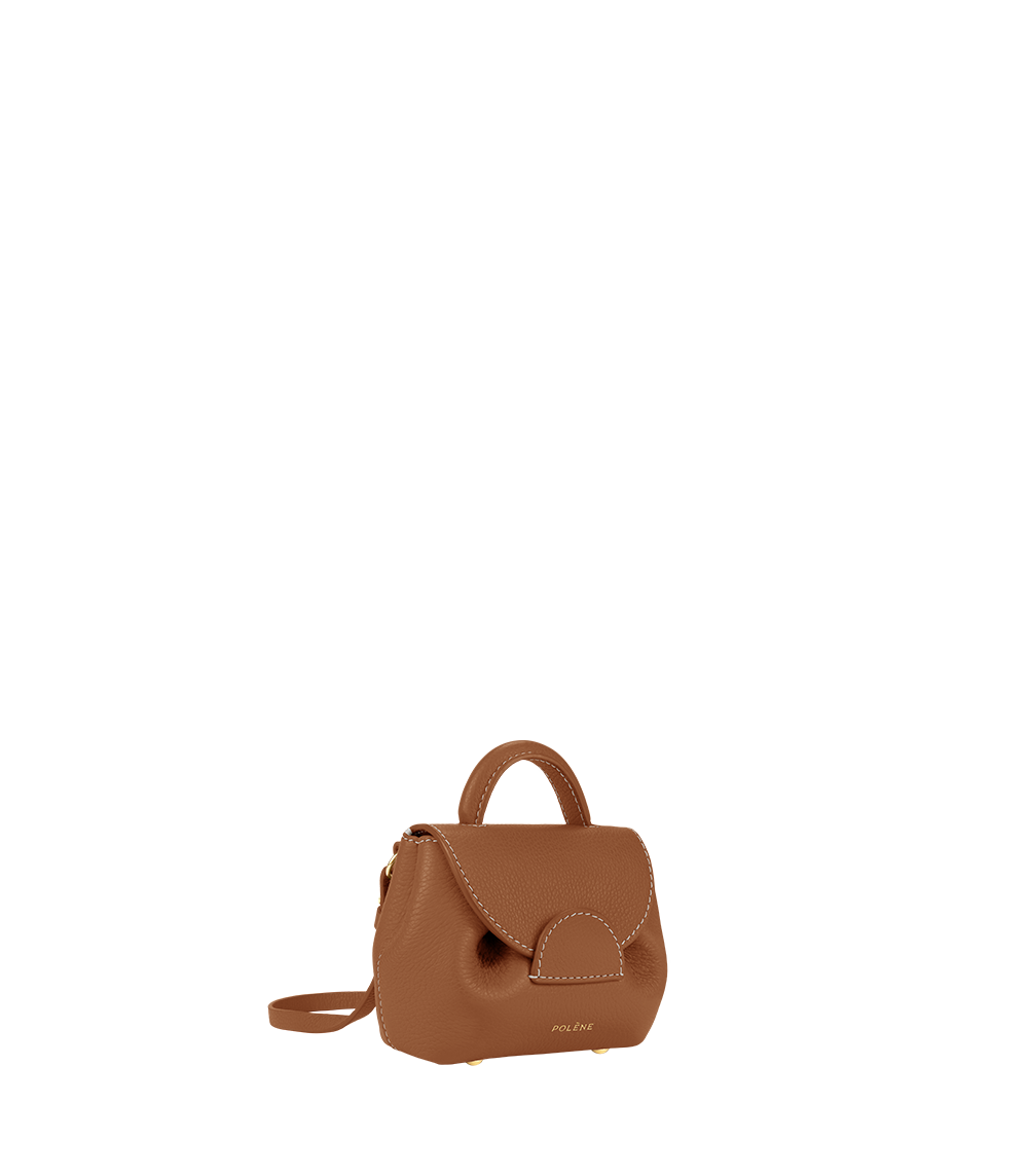 Numéro Un Micro Textured Camel – side