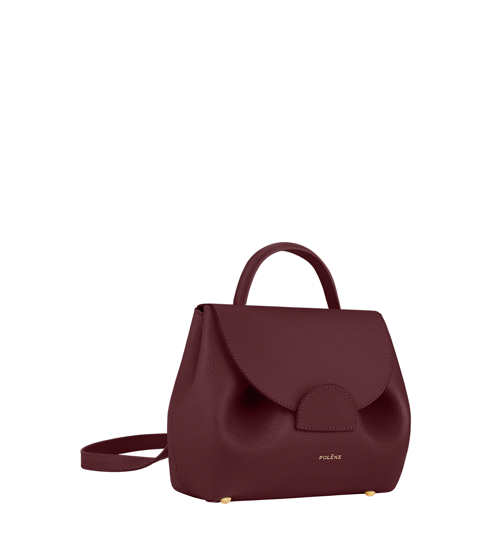 Numéro Un Nano Textured Burgundy – side